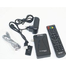 Full Hd USB Mini Uydu Alıcısı, Kanallar Yüklü, Kumanda ve HDMI Kablo ile