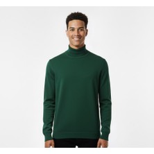 Lacoste Yarım Boğazlı Regular Fit Triko