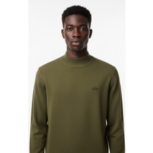Lacoste Yarım Boğazlı Regular Fit Triko