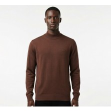 Lacoste Yarım Boğazlı Regular Fit Triko