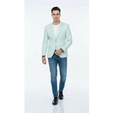 Erkek Slim Fit Blazer Ceket – Plus Scorpion Tek Düğmeli Spor & Klasik Kombin