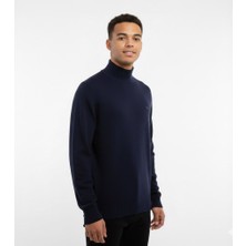 Lacoste Yarım Boğazlı Regular Fit Triko