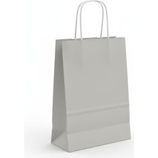 Ta-Fu Global Renkli Karton Çanta 25 Li Beyaz Sap