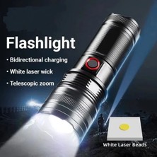 Just Cheap Store Taktik LED El Feneri 2000M, Güçlü Uzun Menzilli LED El Feneri XA-B702 (4741)