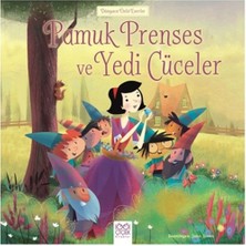 1001 Çiçek Kitaplar Dünyaca Ünlü Eserler - Pamuk Prenses ve Yedi Cüceler