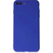 Eco Port Iphone 7 Plus Kılıf First Silikon - Koyu Mavi