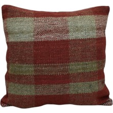 Kilim Antik El Dokuma Dekoratif Kilim Kırlent Yastık Kılıfı 0990 - Yeni - Çok Renkli