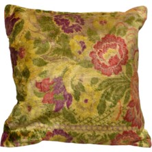 Kilim Antik Kadife Dokuma Dekoratif Kilim Kırlent Yastık Kılıfı 0962 - Yeni - Çok Renkli