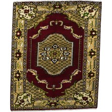 Kilim Antik El Dokuma Ayvacık Çanakkale Yün Halı 0524 - Yeni - Kırmızı