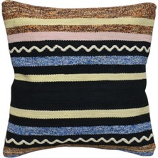 Kilim Antik El Dokuma Dekoratif Kilim Kırlent Yastık Kılıfı 0987 - Yeni - Çok Renkli
