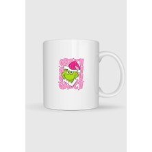 Bahriyeli Collection  Grinch Baskılı Kupa Bardak