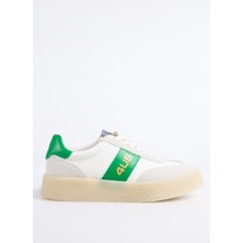 4us Beyaz - Yeşil Erkek Sneaker Mark 100