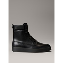 Calvin Klein Siyah Erkek Bot Hybrıd Cup Hıkıng Lace Up Lth W