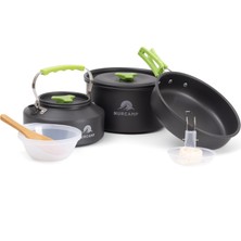 Nurcamp Kamp Tencere Seti 3 Parça