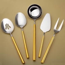 Misda Store 6000 Roller Altın 5 Parça Servis Seti