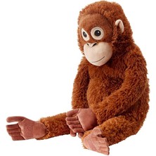 Misda Store IKE-004.028.08 Djungelskog Pelüş Hayvan Turuncu - Utan Affe (66 Cm)