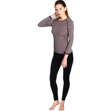 Thermoform Ultimate Merino Kadın Seamless Termal Uzun Kollu Içlik Seti Pembe