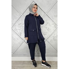 Pys Giyim Kadın Çıt Çıt Fermuarlı Tesettür Takım