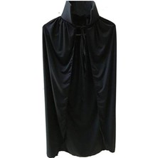 Skygo Siyah Yakalı Pelerin - Vampir Pelerin - Dracula Pelerin 90 cm