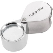 Skygo 10X21 Full Çelik Kaplı Büyüteç Lüp