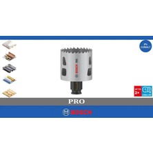 Bosch Pro 52 mm Pc Delik Testeresi Hss %8 Kobalt 2608594389