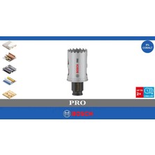 Bosch Pro 22 mm Pc Delik Testeresi Hss %8 Kobalt 2608594376