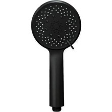 Tazyikli ve Yüksek Basınçlı Duş Başlığı (Siyah 1)