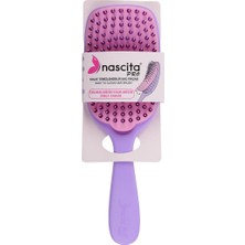 Nascita Kolay Temizlenebilir Mor Saç Fırçası - 68