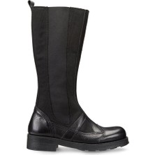 Kadın Çizme OXW002600 Oxs Frank 0026 Boot D Nylon/leather Black