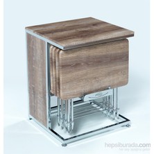 Pikma Meşe Medusa Servis Sehpası