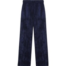 Ziley  Quzu Beli Lastikli Pantolon Lacivert