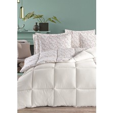 Monolisse Andy Timeless %100 Pamuk 4 Kat Müslin Comfort Uyku Seti Çift Kişilik Ekru 195X215 cm