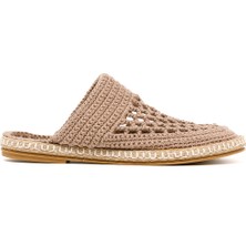 Kadın Terlik Bbs_jmy John May Knitwear Slippers Olive Green