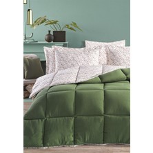 Monolisse Andy Timeless %100 Pamuk 4 Kat Müslin Comfort Uyku Seti  Tek Kişilik Yeşil 155X215 cm