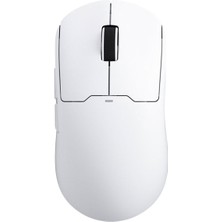 Mchose A5 V2 Ultra White 8k Hz Kablolu + 4K Hz Kablosuz Gaming Mouse (MC-A5V2-5)