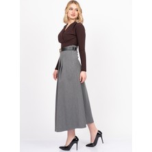 MissVina Emy Yırtmaçlı Etek 6830