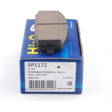 Sangsin Ön Fren Balatası Hyundai I20 1,2/picanto/i+10 -2012 Uyumlu 581010XA10