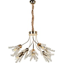 Begüsa Palmina 8.li Avize Gold Kaplama