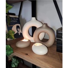 Patienc Bohem Halka Vazo ve Elips Mumluk Seti Pinterest