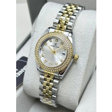 Daniel Klein Orijinal 2 Yıl Garantili Su Geçirmez Çelik Kordon Taşlı Kadın Kol Saati ILK10069N3