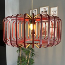 Bamyum Sante Vişne Sarkıt Avize Ince Eskitme Başlık Iç Mekan Aydınlatma Dekoratif Mutfak Hol Cafe Ofis