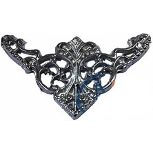 Skygo Dekoratif Köşe Süsü, Köşelik - Küçük, 19x34mm, Nikel, 1 Adet