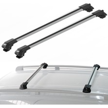 Mercedes ml (W166) 2012–2017 Uyumlu Trs-1 Kilitli Sistem Ara Atkı Tavan Barı Gri (2 Adet)