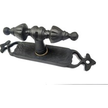 Skygo Antika Tarz Dekoratif Pirinç Burma Pencere Kolu - 152X32 Mm, Oksit