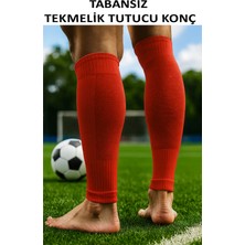 444 Marka Tabansız Futbol Çorabı Tozluk Futbolcu Tozluğu Tabansız Tekmelik Tutucu Futbol Çorabı Sporcu Tozluğu