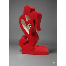 Patienc Dekoratif Sevgili Mumluk Biblo  Obje