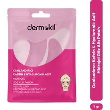Dermokil Canlandırıcı Kafein & Hyaluronik Asit İçeren Hidrojel Patch Göz Altı Maskesi