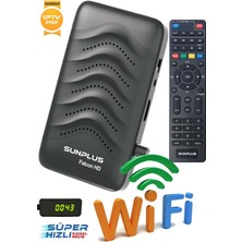 Full Hd Wi-Fi Uydu Alıcısı, Sınırsız Sinema Paketi, Falcon Çanaklı-Çanaksız