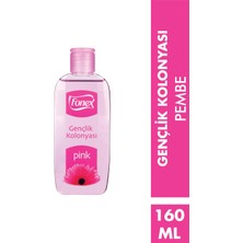 Fonex Gençlik Kolonyası 160 ml Pink 80 Derece Taze ve Çiçeksi Koku ile Ferahlama