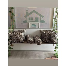 Kırlentim E543 Leopar Kare-Silinidir Kombin Set